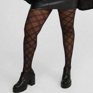 Torrid Plaid Tights